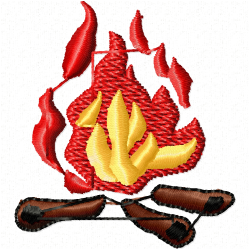 Camping Embroidery Design 9 Camping Embroidery Design 9